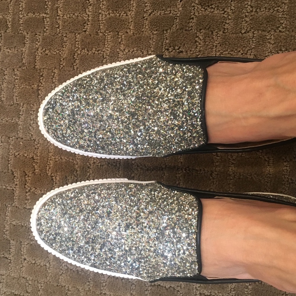 Platform Sneakers ✨Sparkly  size 6.5 NWT - Picture 3 of 8